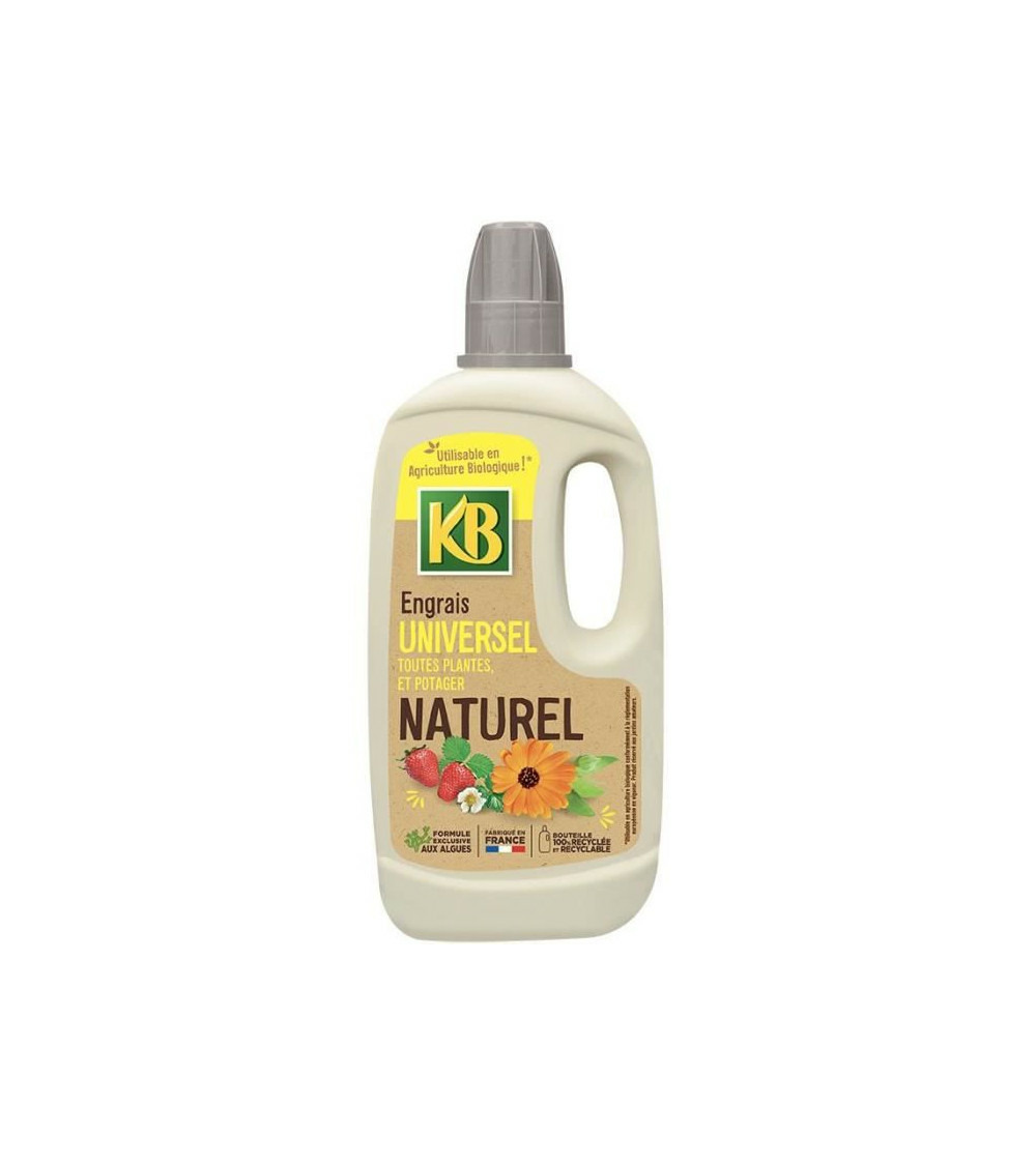 Engrais naturel universel toutes plantes, légumes et fruits 1l