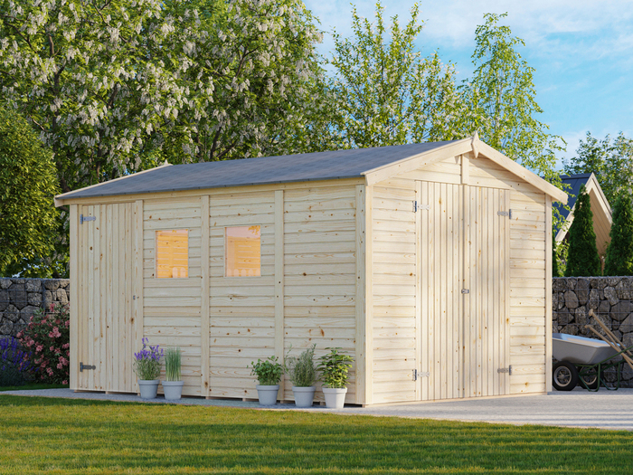 Palmako redskabsrum Aksel 3 - 273 x 370 cm