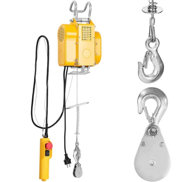 Vinsj elektrisk verkstedtauvinsj 600 kg 18 m