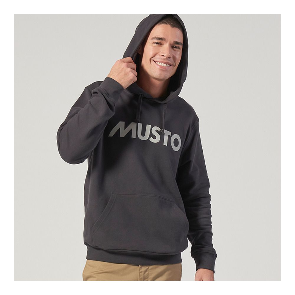 Musto MUSTO LOGO - Sweat Homme 844 carbon