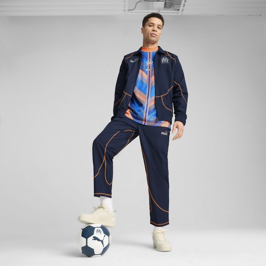 Marseille Veste d'Entraînement - Bleu Marine