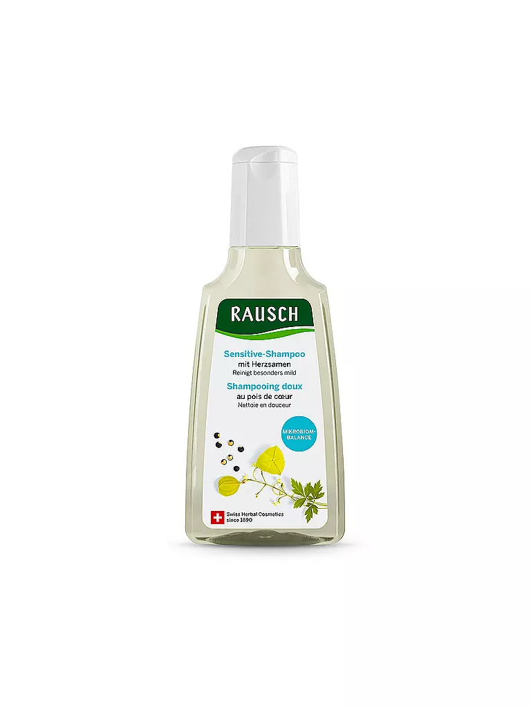 RAUSCH Sensitive-Shampoo mit Herzsamen 200ml keine Farbe