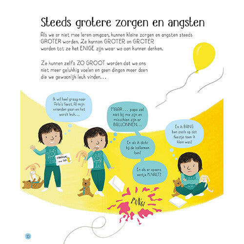 Uitgeverij usborne alles over piekeren en bang zijn