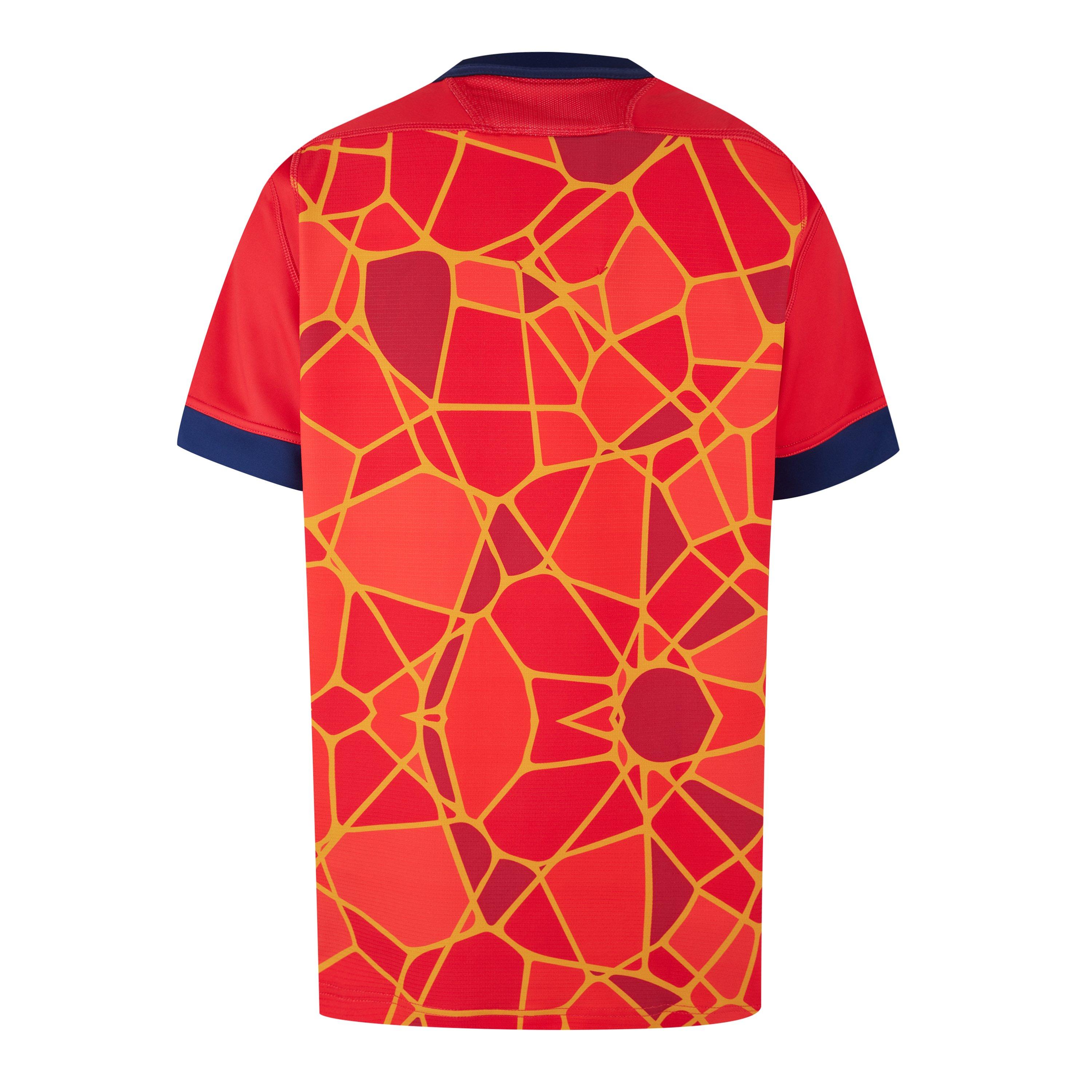 Macron Scotland Rugby Union Training T Shirt 2024 Adults
