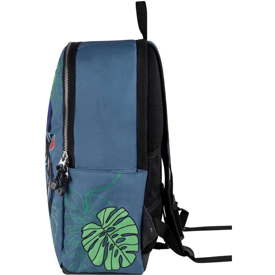 Pick & Pack Rucksack Dangerous Cat L Jeans Blue