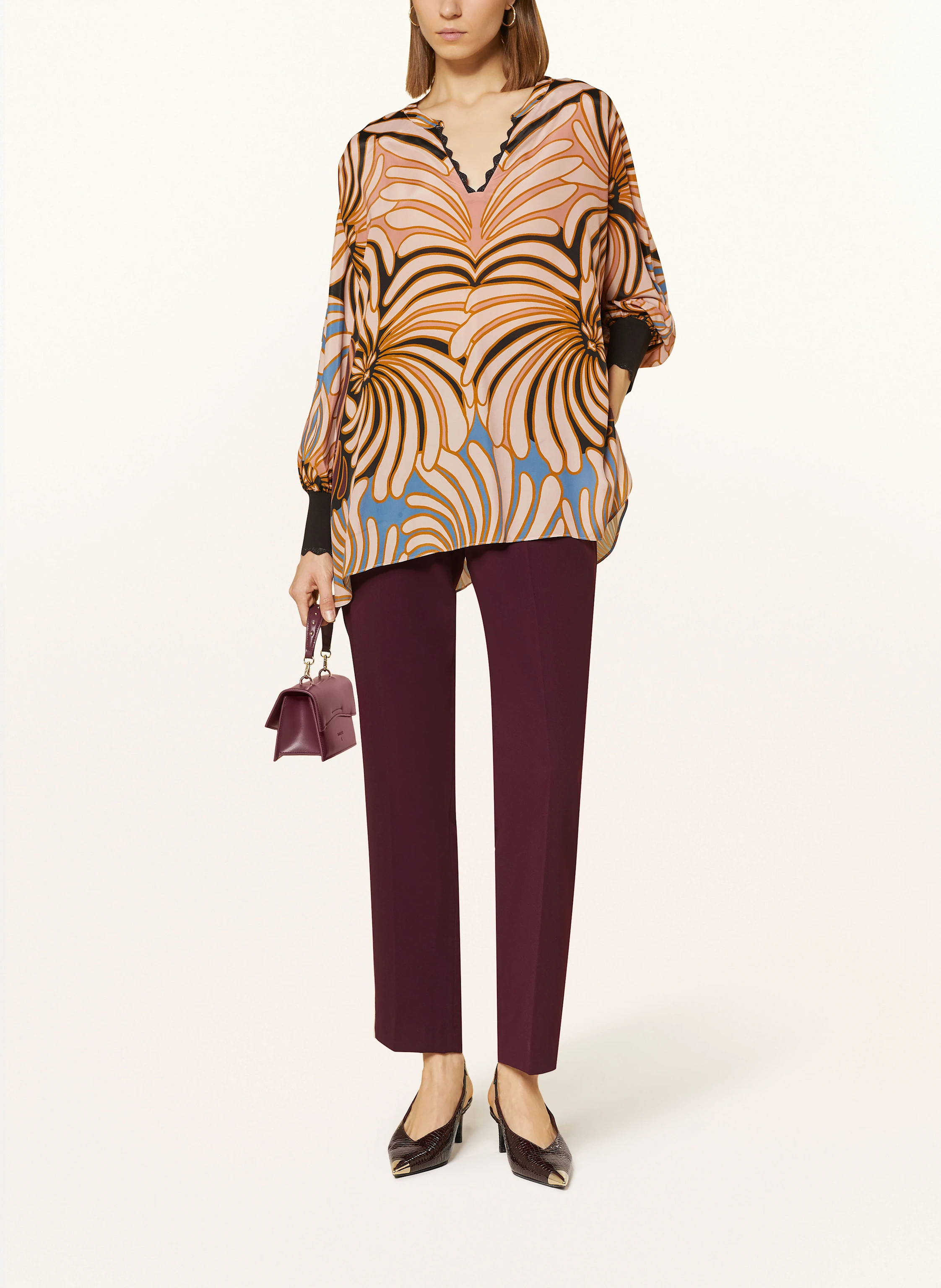 IVI collection Tunika mit Seide