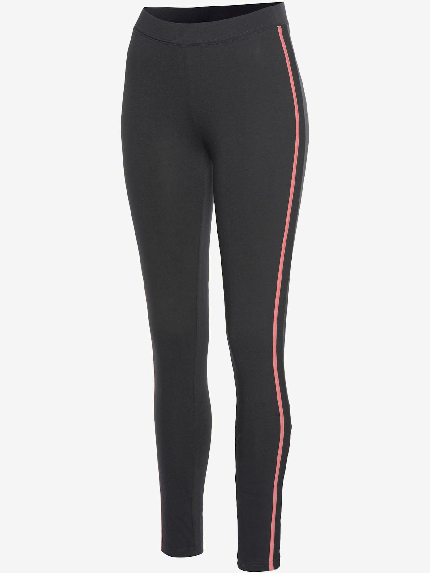Legging avec rayures latérales contrastées