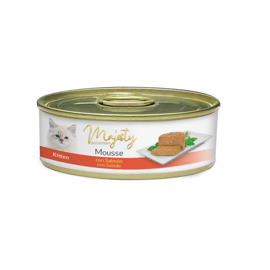 Mousse de Salmão Majesty Kitten