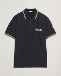 Moncler Vintage Logo Polo Off White