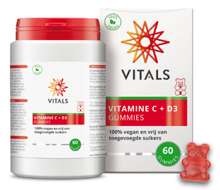 Vitals Vitamine C   D3 Gummies 60ST