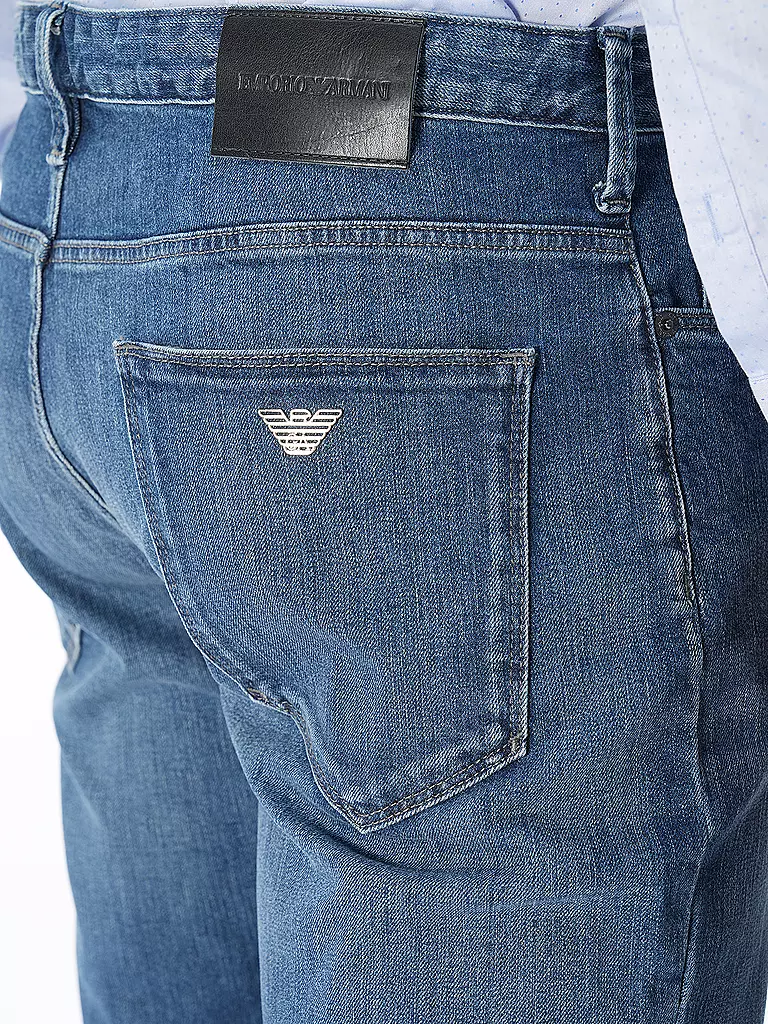 EMPORIO ARMANI Jeans Slim Fit  blau