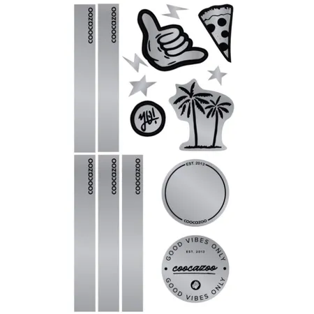 Coocazoo Reflektierendes Sticker-Set 