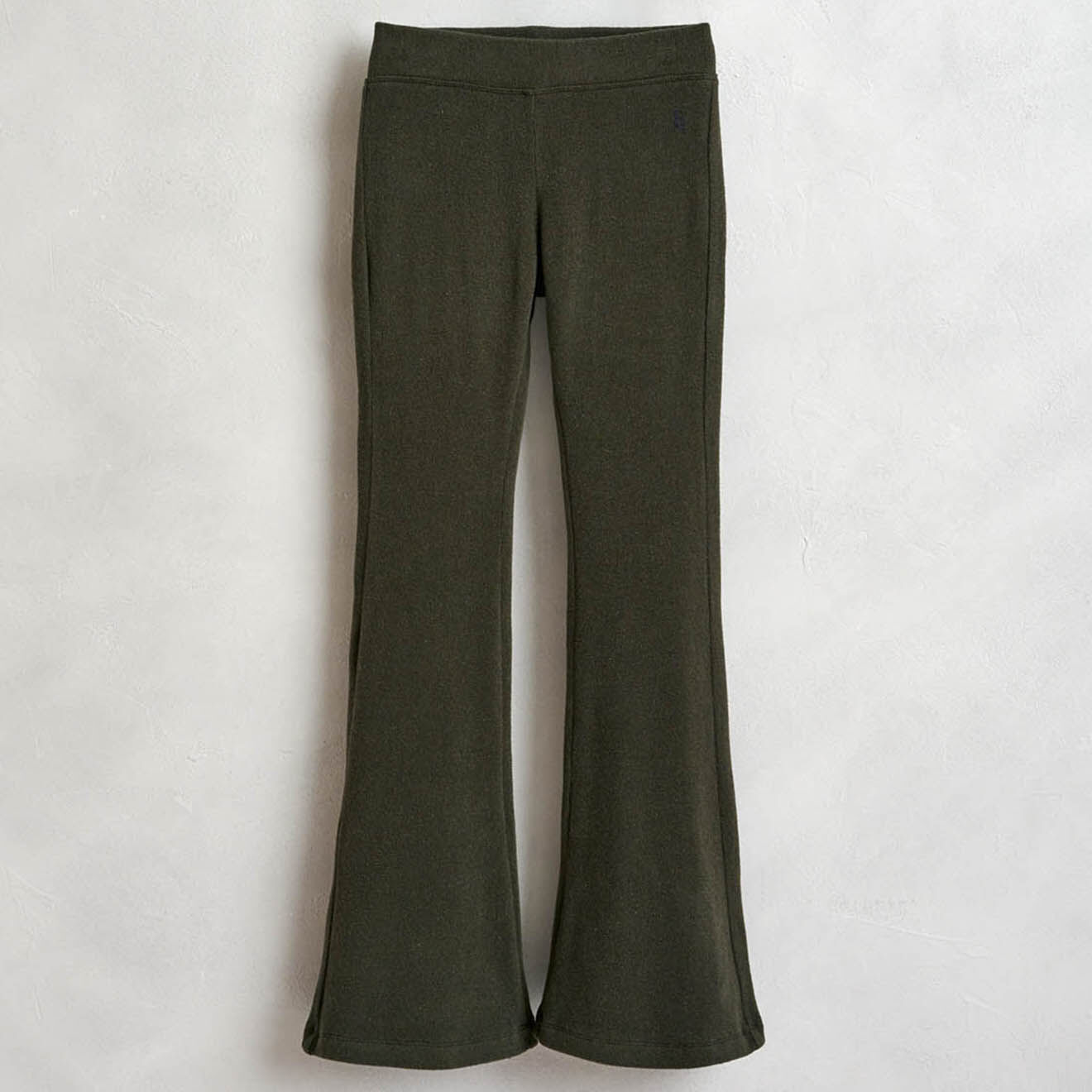 Bellerose Pantalon évasée Fairou en Coton mélangé vert foncé
