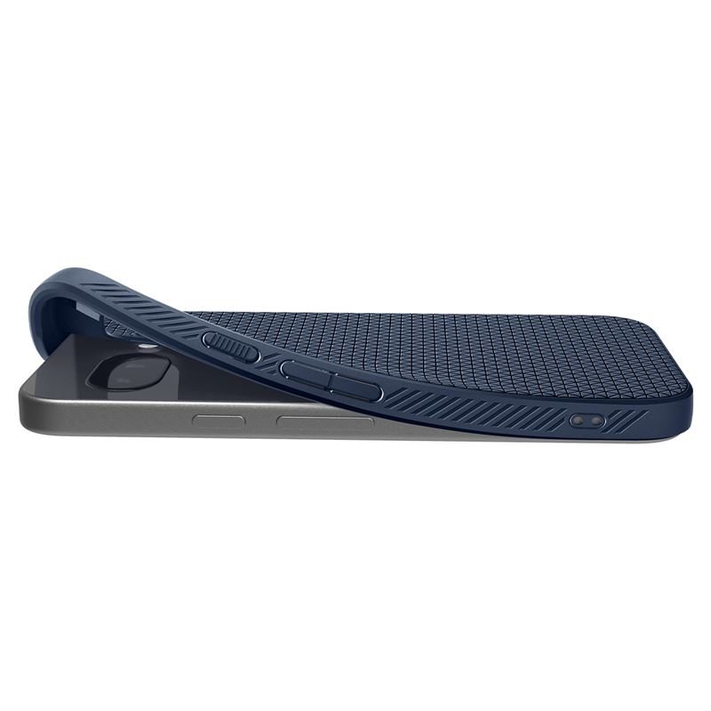 Google Pixel 9a Liquid Air Case Gummi Hülle (ACS09040) - Navy (Matt)