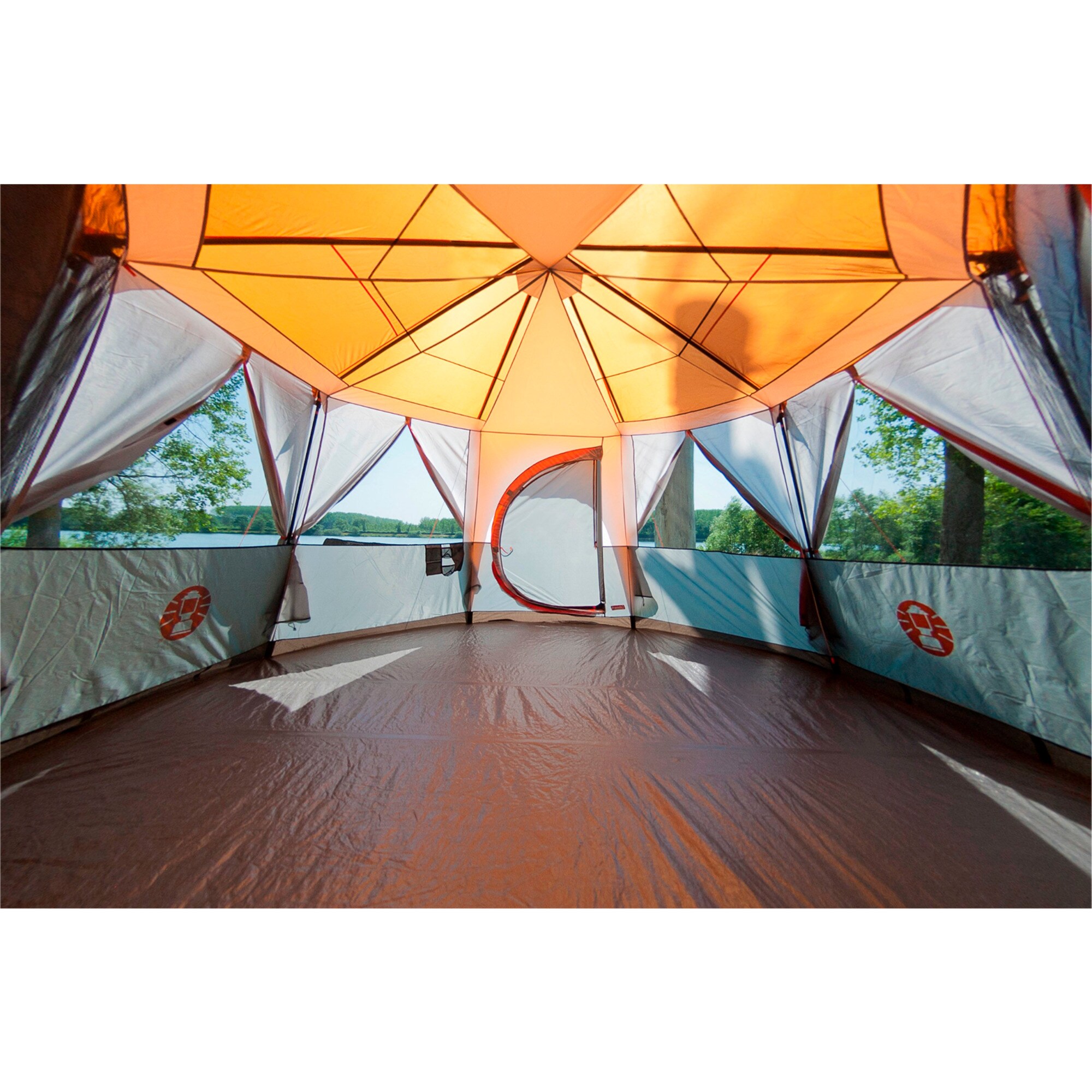 Coleman Zelt Kuppelzelt Octagon 8 Orange