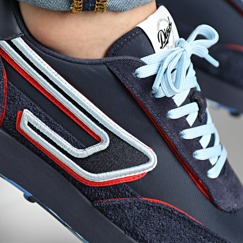 Baskets S-Racer LC Y02873-P5136 Seaborne Stone Blue Red Alert