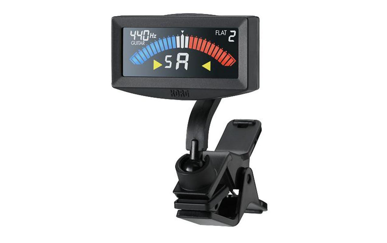 Stimmgerät AW-4 Clip-On SchwarzEinfacher Clip-on Tuner für Gitarre und Bass