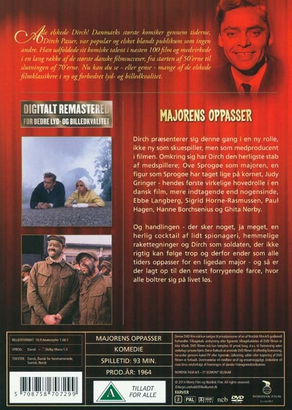 Majorens Oppasser - DVD