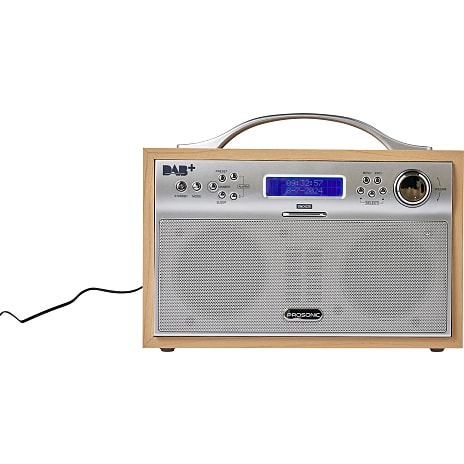 Prosonic DAB-400 radio DAB+/FM - træ