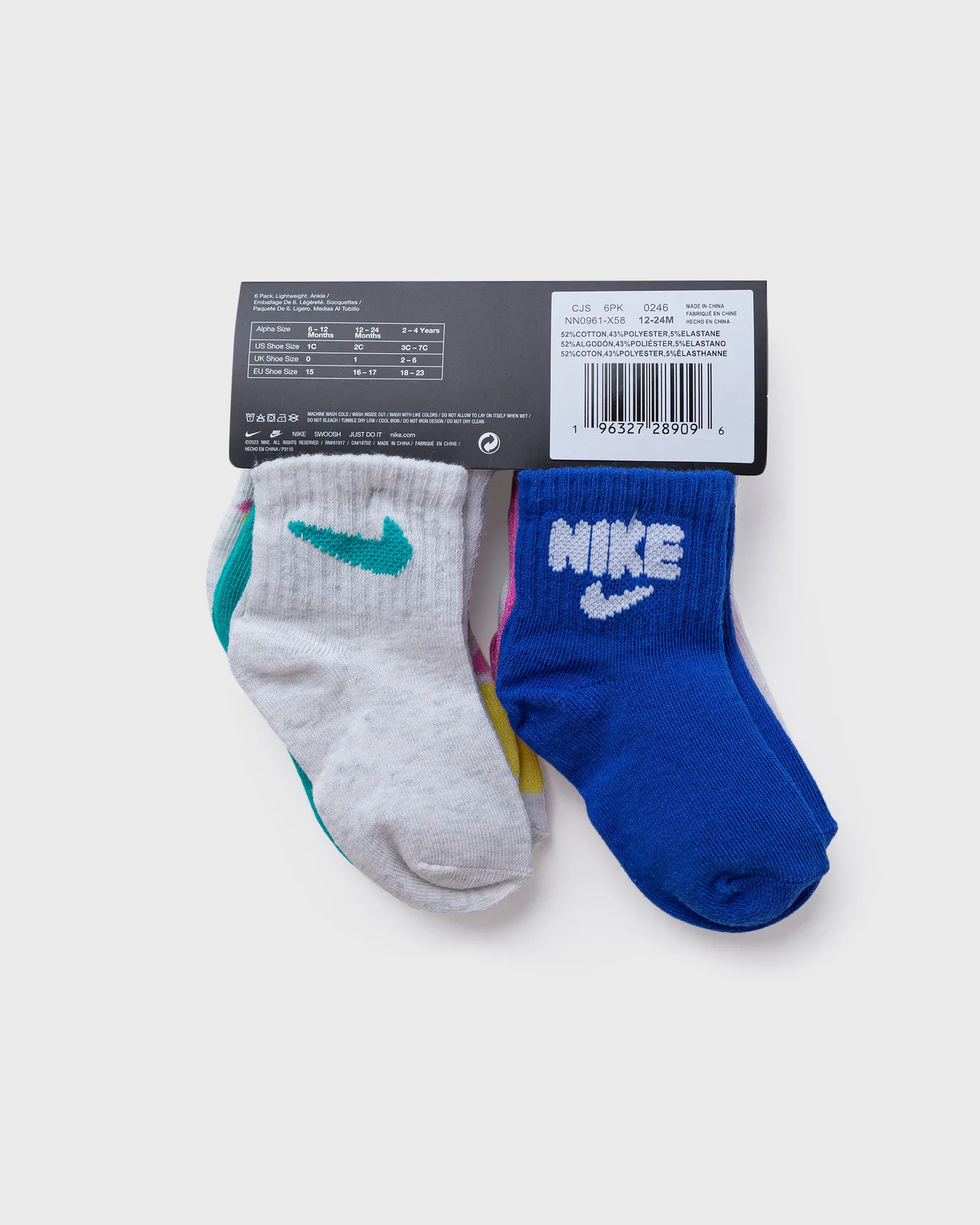 Nike PRIMARY PLAY 6PK SOCKS