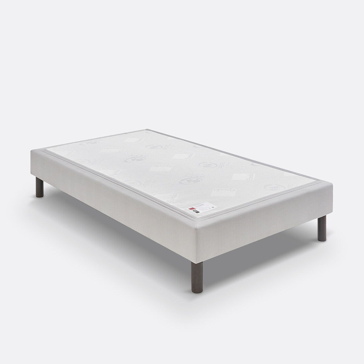 EPEDA<br>Base de cama com ripas revestidas Le nature Médium