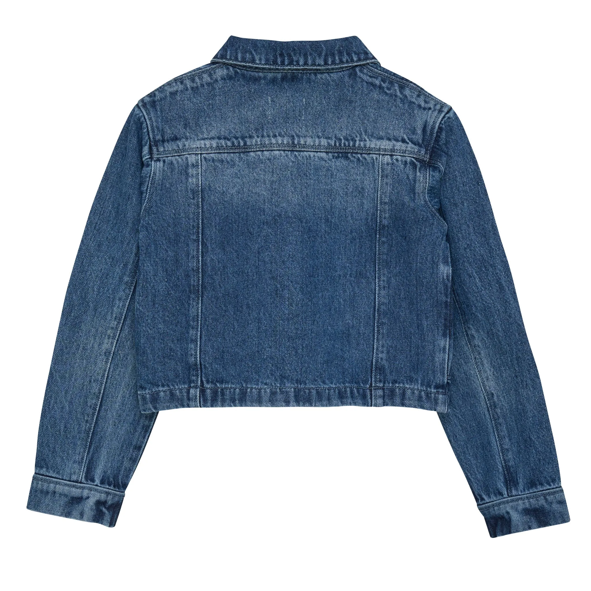 Creamie Manteau Mi-Saison Denim Court 7-14ans