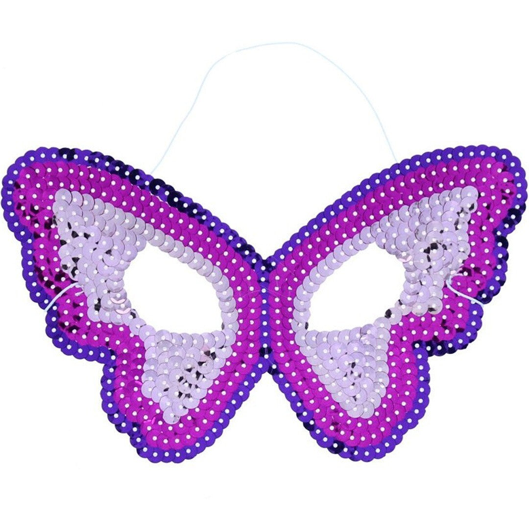 Le petit souk masker vlinder - paars