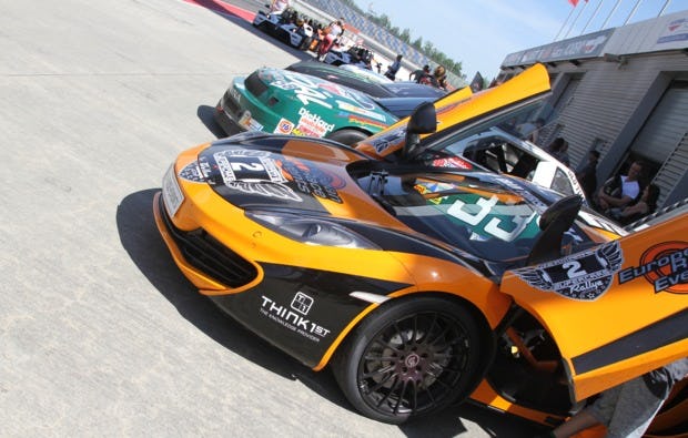 McLaren Renntaxi Bilster Berg