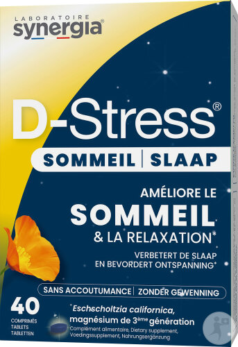 Synergia D-Stress Sommeil 40 Comprimés