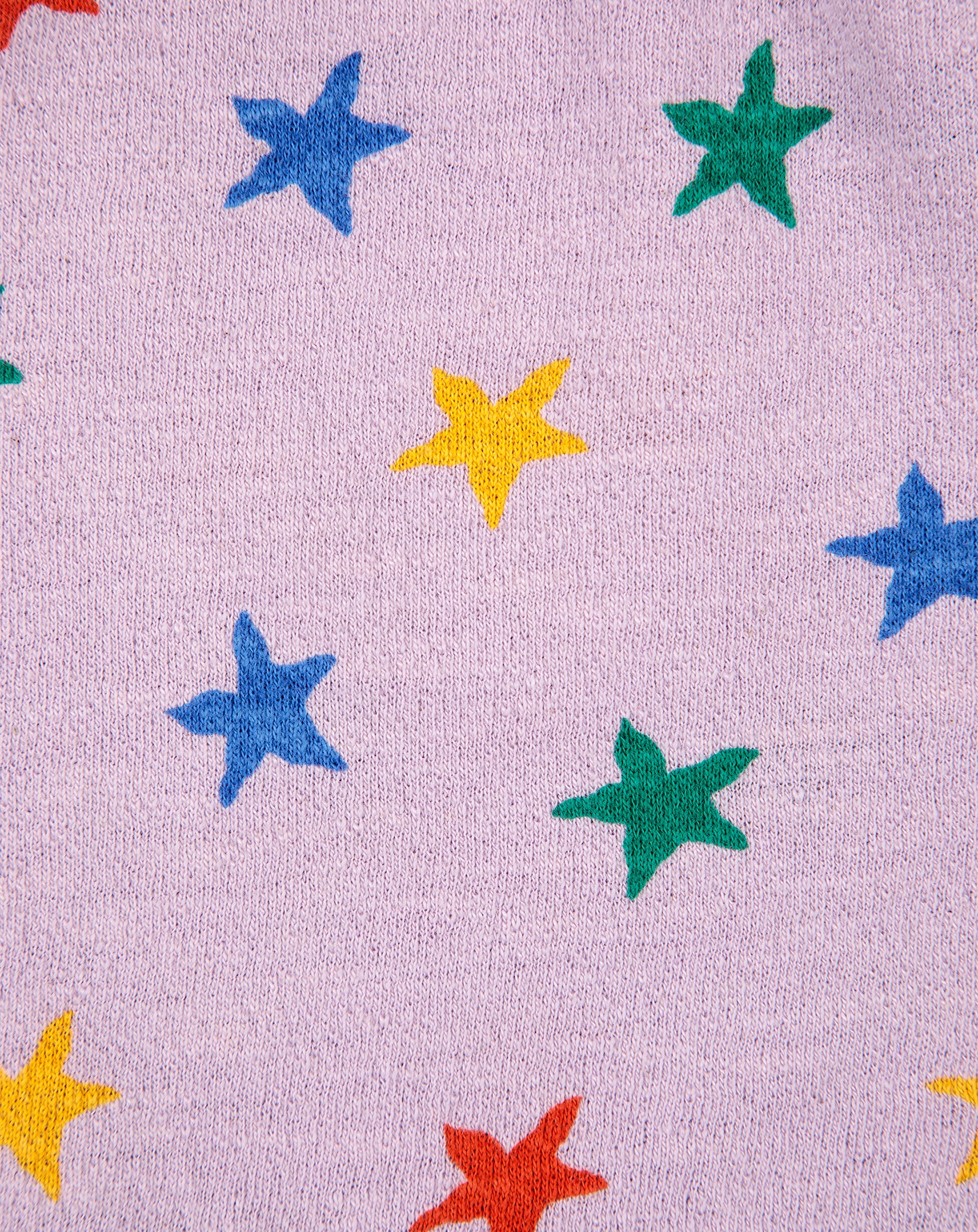 Shorts MULTICOLOR STARS ALL OVER in lavender