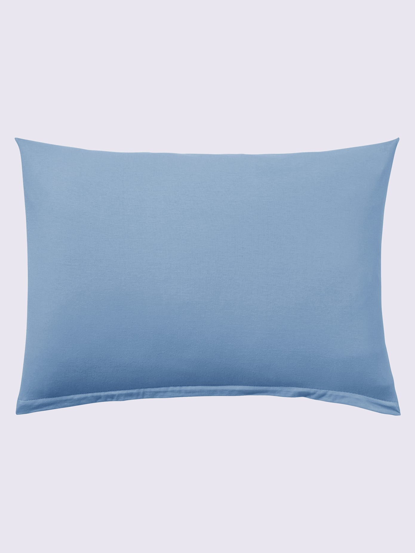 Housses de coussin jersey fin maco à repassage superflu