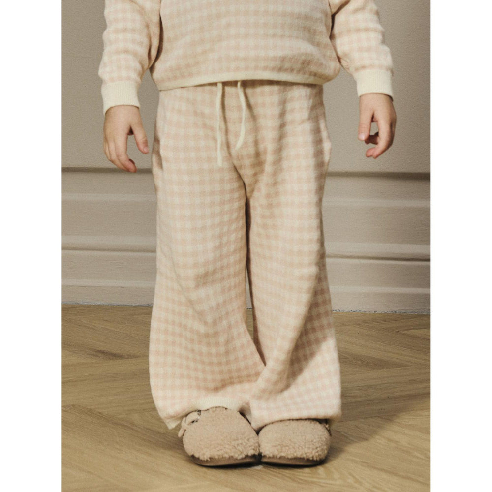 Køb Lil'Atelier Cameo Rose Nmfnadie Wide Strik Pant Lil