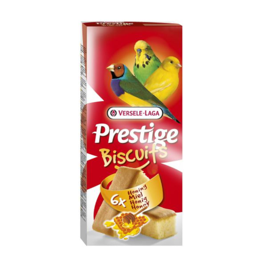 Biscoitos Versele Laga Prestige com mel para pássaros