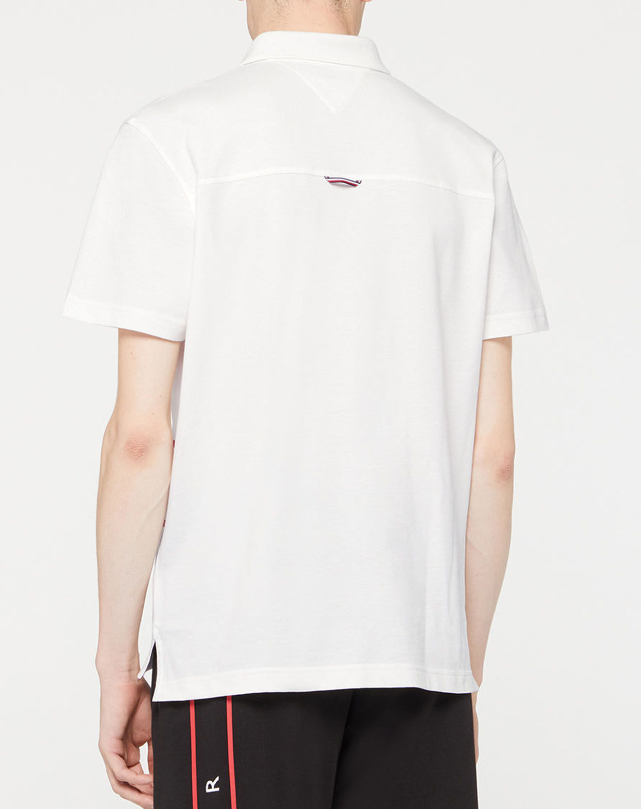 Tommy Hilfiger Polo Regular Flag écru