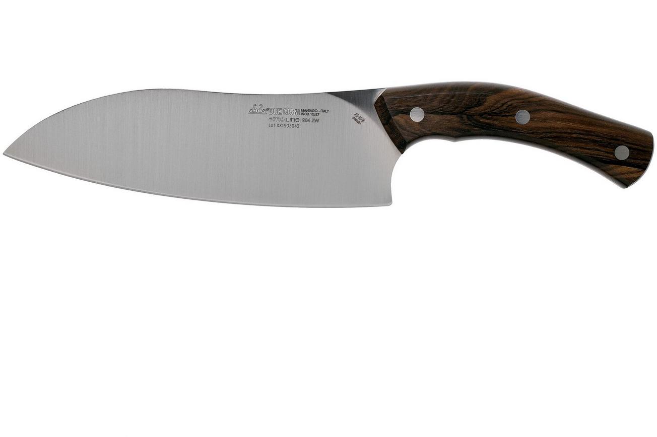 Due Cigni Arne Line santoku 19 cm, ziricote