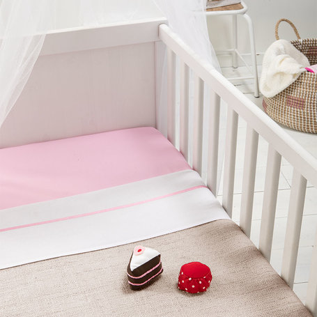 Laken Kids - Roze - Maat 100x160
