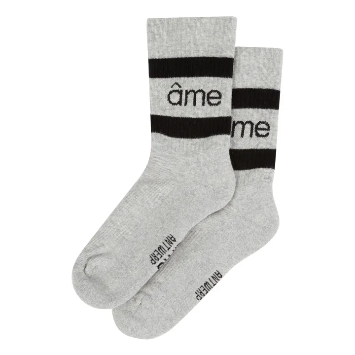 Âme Chaussettes Diego | Gris clair