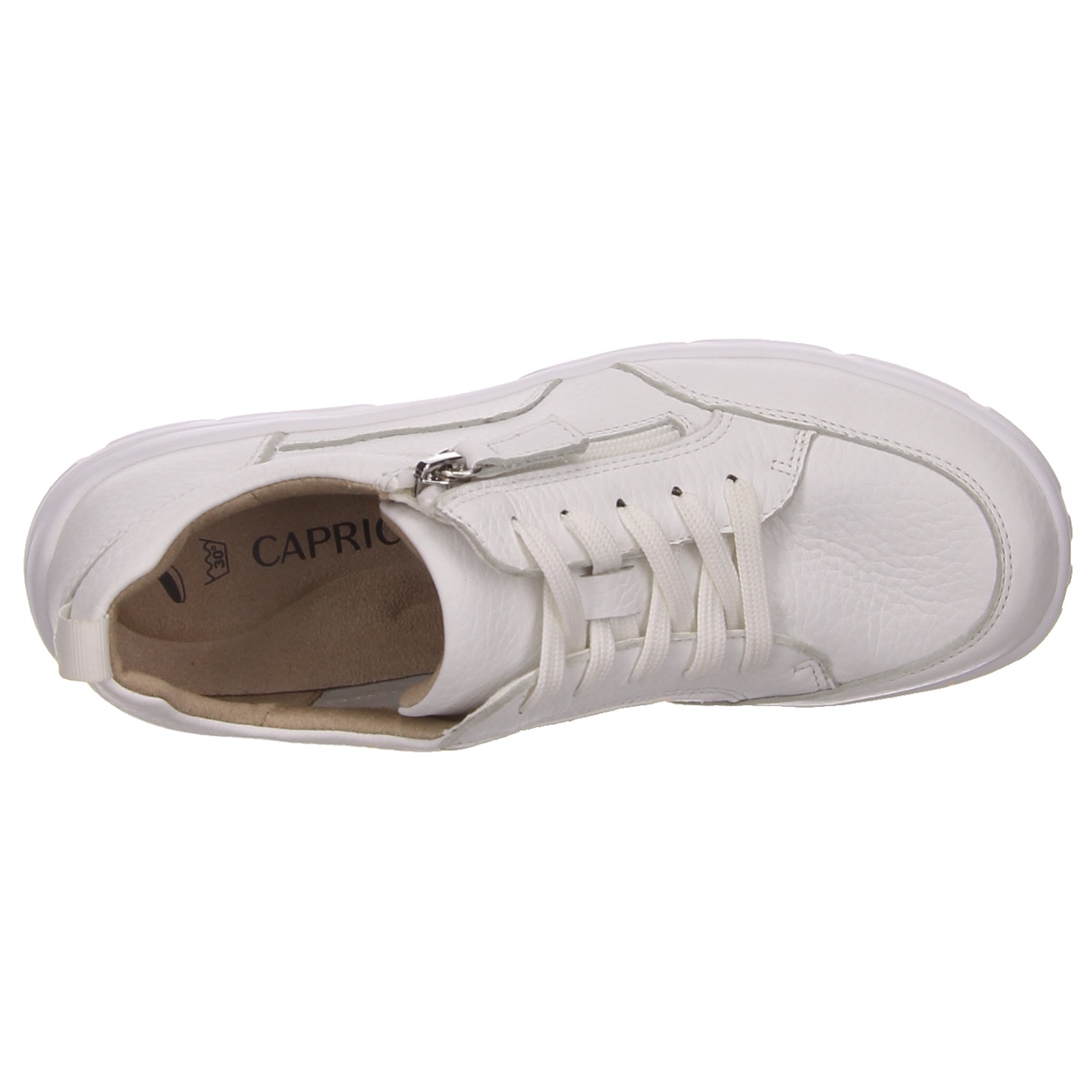 Caprice Sneaker weiß weiss/weiss kombi