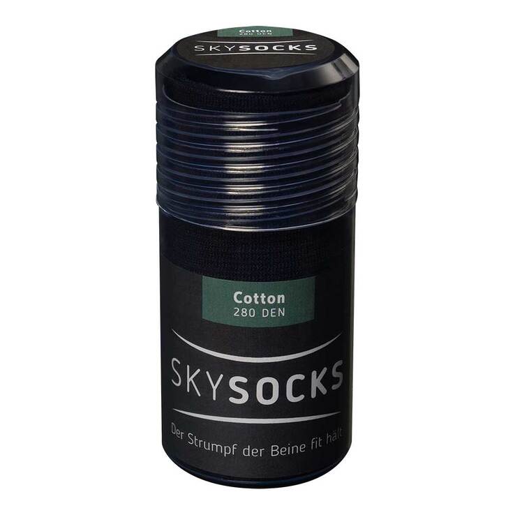 Skysocks Cotton 280den AD 42 / 43 navy, 2 St
