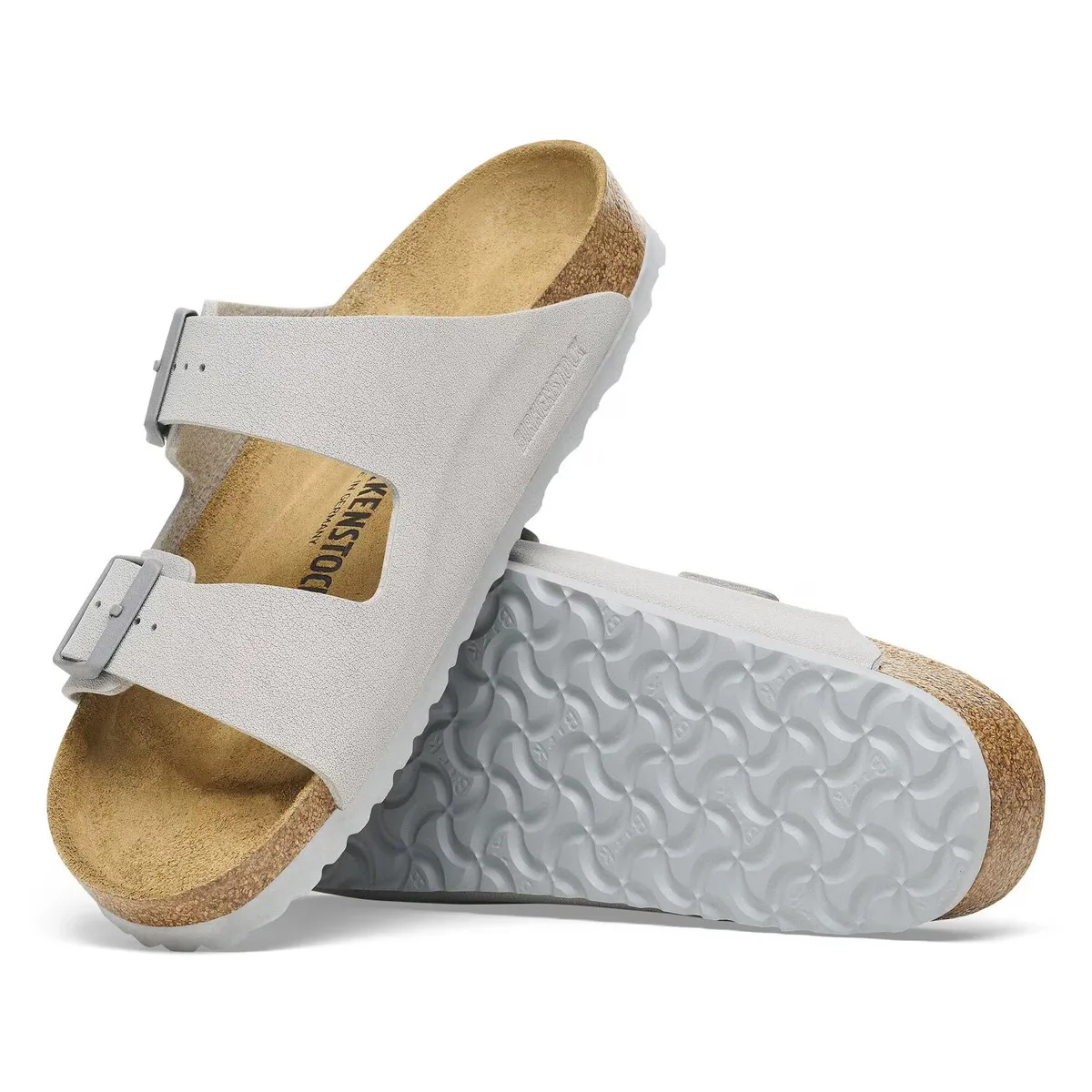 Birkenstock Unisex Arizona Birko-Flor Regular Stone Coin