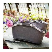 BASIL Panier À Vélo 2Day Carry All Mik 22 Litres 50 X 28 X 26 Cm - Gris