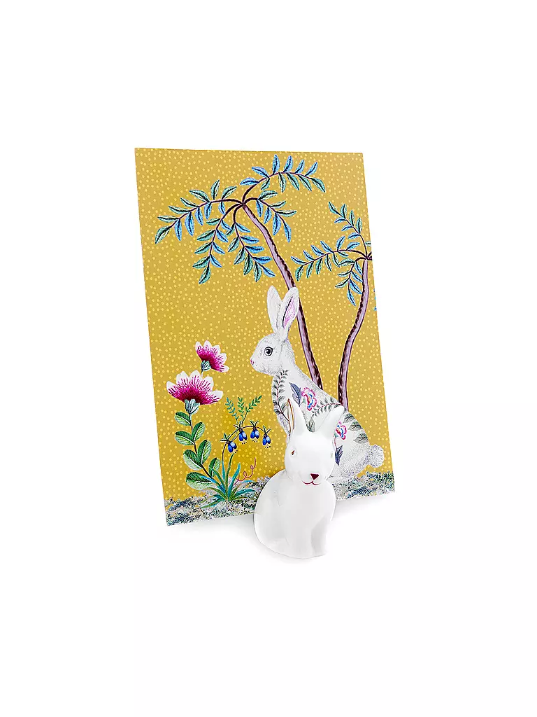 PIP STUDIO Tischkarten Halter Set 4er LA MAJORELLE Gelb gelb