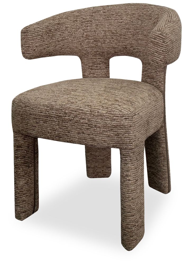 Eetkamerstoel S4640 Mocca Linear Nerio B60 x D60 x H78.5 cm