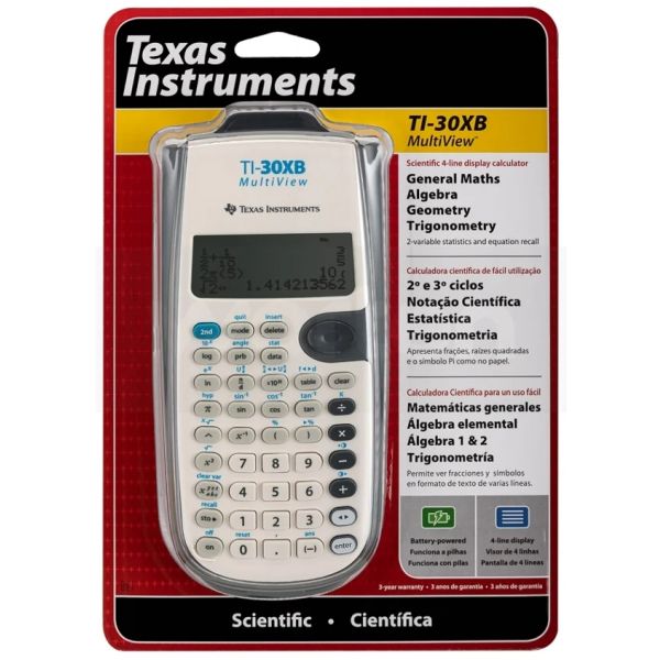 Calculadora Texas Científica TI-30XB MultiView