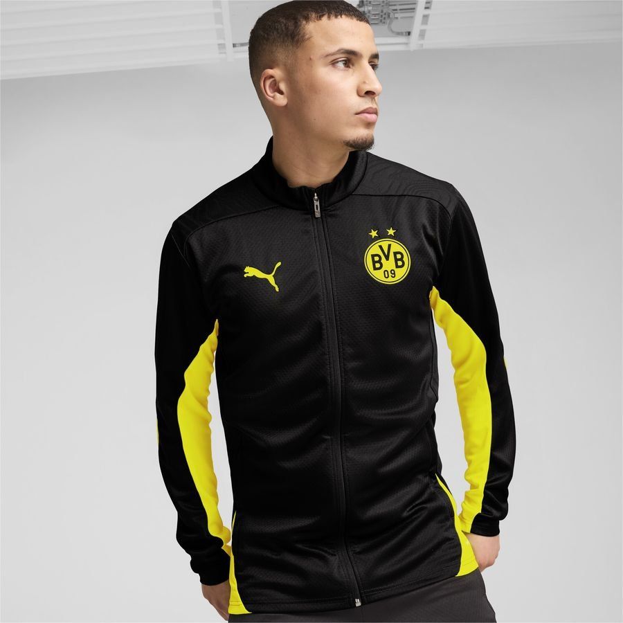 Dortmund Veste d'Entraînement - Noir/Faster Yellow