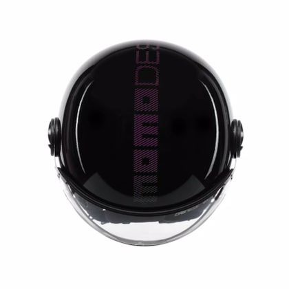 Casque Momo Design FGTR CLASSIC - Noir / Rose