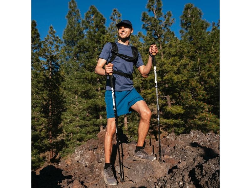 Atacama Teleskop Wanderstöcke 13-tlg. 110-135 cm Wanderhilfen aus Aluminium