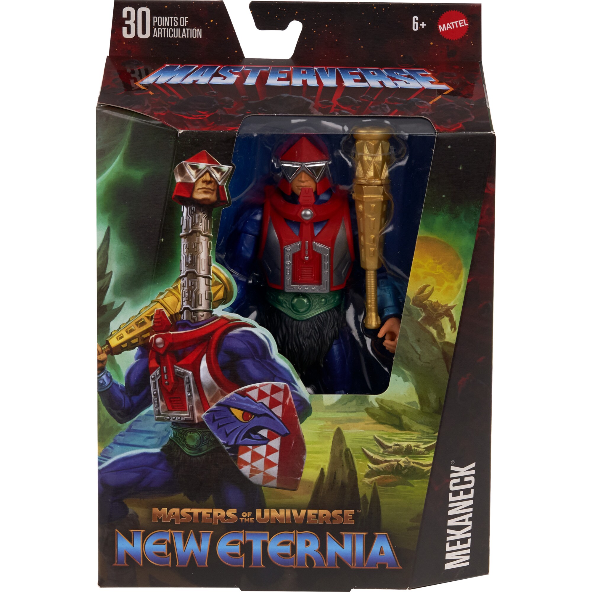Mattel Spielfigur Masters of the Universe Masterverse Mekaneck