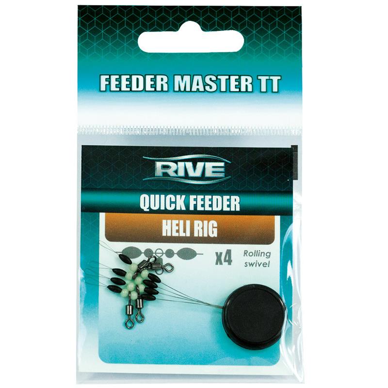 Emerillon Rive Quick Feeder Heli-Rig Feeder Master Tt - Par 4