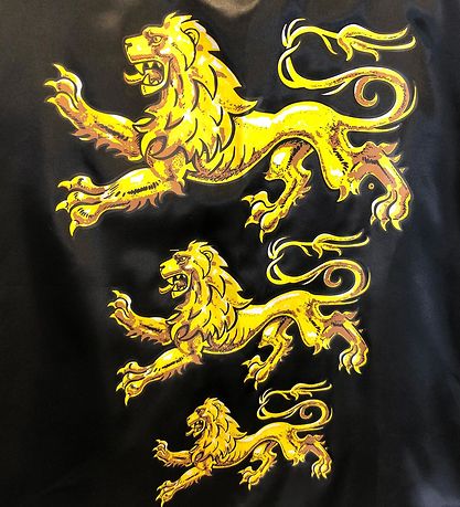 Liontouch Udklædning - Triple Lion Kappe - Sort